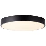 Brilliant Slimline Plafondlamp Metaal Kunststof Zwart Wit 34W 3800lm - 830-865 CCT | 490mm - Afstandsbediening Dimbaar