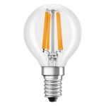 Ledvance Classic LED E14 Peer Filament Helder 4.2W 470lm - 927 Zeer Warm Wit | Beste Kleurweergave - Dimbaar - Vervangt 40W