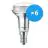 Voordeelpak 6x Philips Corepro LED Spot E14 R50 1.4W 105lm 36D - 827 Zeer Warm Wit | Vervangt 25W