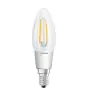 Osram Classic LED E14 Kaars Filament Helder 4.5W 470lm - 827 Zeer Warm Wit | Dimbaar - Vervangt 40W