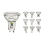 Voordeelpak 10x Noxion LEDspot GU10 3.6W 840 36D 345lm | Koel Wit - Vervangt 50W